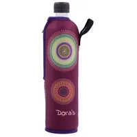 DORAPLAST GMBH Glasflasche mit Neoprenbezug Mandala 500 ml)