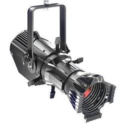 180-Watt Profil-Scheinwerfer, schwarzes Kunststoffgehäuse (Fix-Linse Spot 180 RGBW)