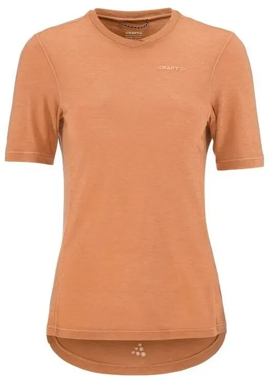 Craft Everyday Wool Short Sleeve Tee Women syrup/melange (246M) M