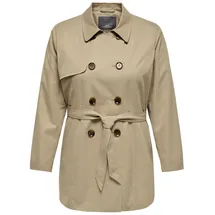 ONLY CARMAKOMA Damen Carvalerie Trenchcoat OTW Noos, Ginger Root, m - M