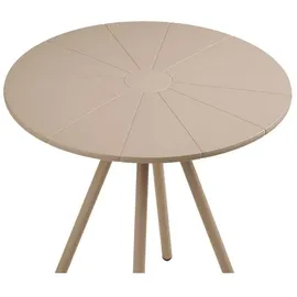 VCM Cafétisch Berta Ø 70 cm Taupe