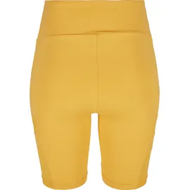 URBAN CLASSICS High Waist Tech Mesh Cycle Shorts Orange M