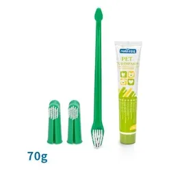 nobleza  - 3 in 1 Zahnpflege Set mit Zahnpasta