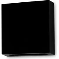 RADAM LED Wandleuchte 1W Neutralweiß Mini Wandlampe LEDia.11 Modern Flur Beleuchtung 230V Schwarz Up Down Schlafzimmerlampe