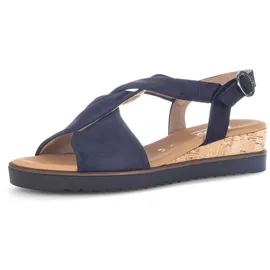 Gabor Damen Sandaletten, Frauen Sandalen,Moderate Mehrweite (G),Blue (86),35 EU 2.5 UK