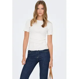 Only ONLTENNA O-NECK S/S TOP JRS NOOS Weiß XS