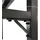 Quick Star Kaminholzregal Metall 130 x 70 x 185 cm 3,2 m3 mit Wetterschutz grau