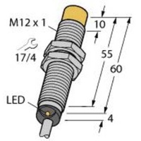 Turck Sensor NI5U-M12E-AD4X