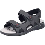 Rieker Trekkingsandalen Herren Schwarz 40