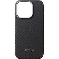 Pitaka MagEZ Case 5 Schwarz/Grau Twill iPhone 16 Pro