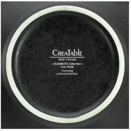 CreaTable Lava Stone Tafelservice 4-tlg. anthrazit