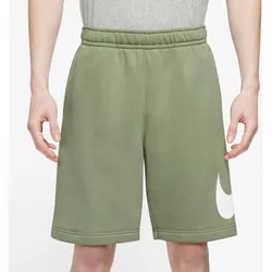 NIKE Lifestyle - Textilien - Hosen kurz Club, OIL GREEN/WHITE/WHITE, XS