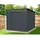 Floraworld Gartenhaus Pultdach 2,38 x 2,79 m Grau