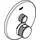 Grohe Grohtherm Smartcontrol superst., rd, UP-THM, 1 Absperrventil