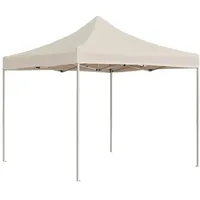 VidaXL Alu Profi-Partyzelt 2 x 2 m creme