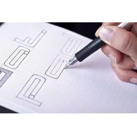 Rhodia Notizblock 16559C, dotpad, A5 80 g/m2, 80 Blatt, schwarz