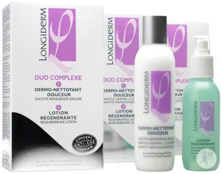 Longiderm Duo Complex Lotion 125ml + Sanfte Reinigungsmilch 200ml