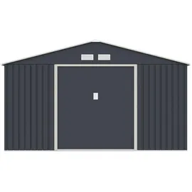 HATTORO Gerätehaus S350 3,41 x 3,22 m Grau