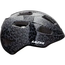 LAZER Kinder-Fahrradhelm Nutz KinetiCore, Black Leopard One Size