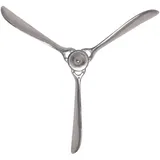 Wohnling WL7.167 Deko Propeller Wand 85x85 cm Silber