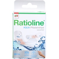 LOHMANN & RAUSCHER Ratioline Aqua Pflasterstrips 2 Größen