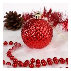 DEUBA Christbaumschmuck Rot