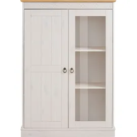 OTTO home Highboard Indra 85 x 120 x 32 cm Gelb / Weiß
