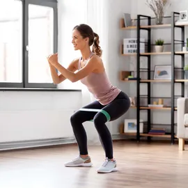 shapevital.de Fitnessbänder Loop aus hochwertigen Textilfasern 5er Set 1 St