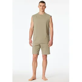 SCHIESSER Shorty Modern Nightwear Grün 52
