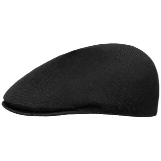 KANGOL Seamless Tropic 507 Flatcap Schirmmütze Schiebermütze Damen/Herren - mit Schirm Frühling-Sommer Sommer - XL (60-61 cm) schwarz - XL