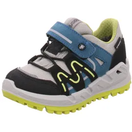 Ricosta Kindergarten Klett Halbschuh/Sneaker in grau | Gr.: 35
