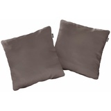 HÜLSTA sofa Dekokissen »hs.480«, wahlweise in Stoff oder Leder, in drei Größen, grau