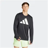 Adidas Herren Run It Long Sleeve Tee, Black, L