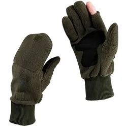 Skogen Fleece-Handschuhe, oliv, L