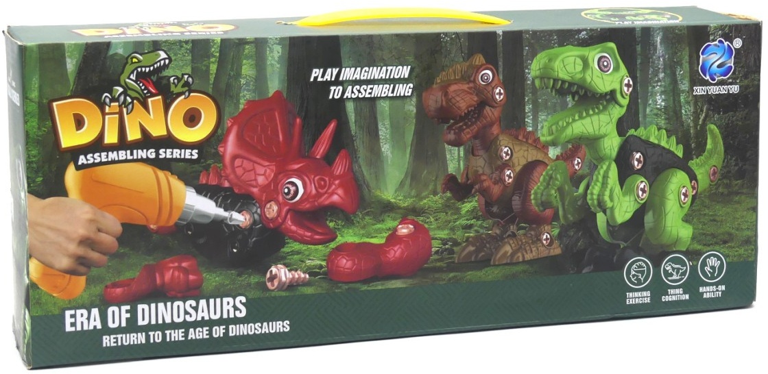 Dinosaurier Spielzeug mit elektrischen Schraubenzieher Kinder 6 verschiedene ...