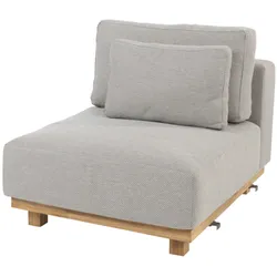 4Seasons Paradiso Mittel-Modul inkl. 3 Kissen - Braun