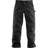 CARHARTT Arbeitshose für Herren aus Twill, legere Passform, W42/L32, Schwarz, 1 - 42W / 32L