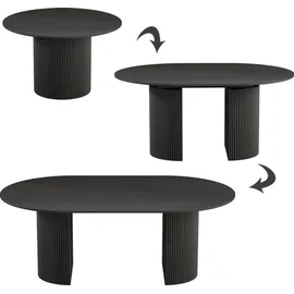 Vicco Calero 120-200 x 76 x 60 cm Schwarz