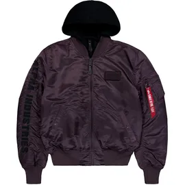 Alpha Industries MA-1 D-Tec SE Jacke Plum M