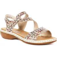 Rieker 659C7-94 In Multi Colo Für Frauen - 4 UK - 37 EU - 6 US / Multi Colo
