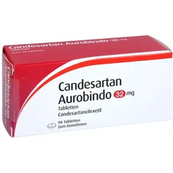 Candesartan Aurobindo 32 mg Tabletten 98 St