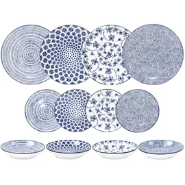 Ibili Armonia Tafelservice 12-tlg. Blau