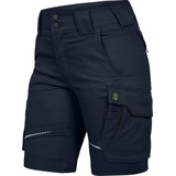 Triuso Leibwächter Kurzehose Damen Shorts Flex LINE marine-schwarz, Nr. FLXDK30