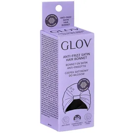 Glov Anti-Frizz Satin Hair Bonnet Black
