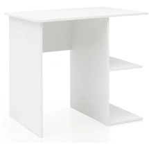 FineBuy Schreibtisch 82 x 76 x 60 cm mit Ablage, Kinderschreibtisch, Kleiner Laptop PC Tisch Büro ohne Rollen, Bürotisch, Arbeitstisch Klein Computertisch