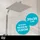 Eisl EASY DELUXE Duschset 2 in 1 Regendusche 300 x 300 mm  DX12011