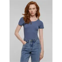 URBAN CLASSICS Body Ladies Organic Stretch Jersey Blau 4XL