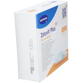 Hartmann Zetuvit Plus Silicone Border 12,5x12,5 cm