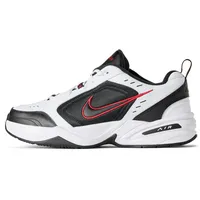 Nike Herren Air Monarch IV Fitnessschuhe, Weiß (White/Metallic Silver 102), 45.5 EU