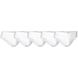 Jbs Slip unifarben weiß L 5er Pack